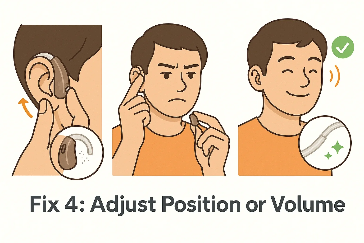 Adjust Position or Volume